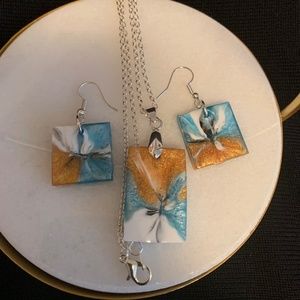 Resin Jewelry set